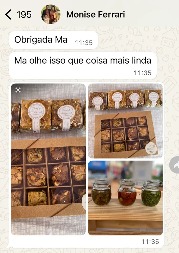 Depoimento de aluna do método Uma Base Mil Brownies
