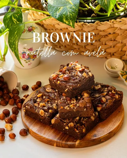 Brownie sabor Nutella